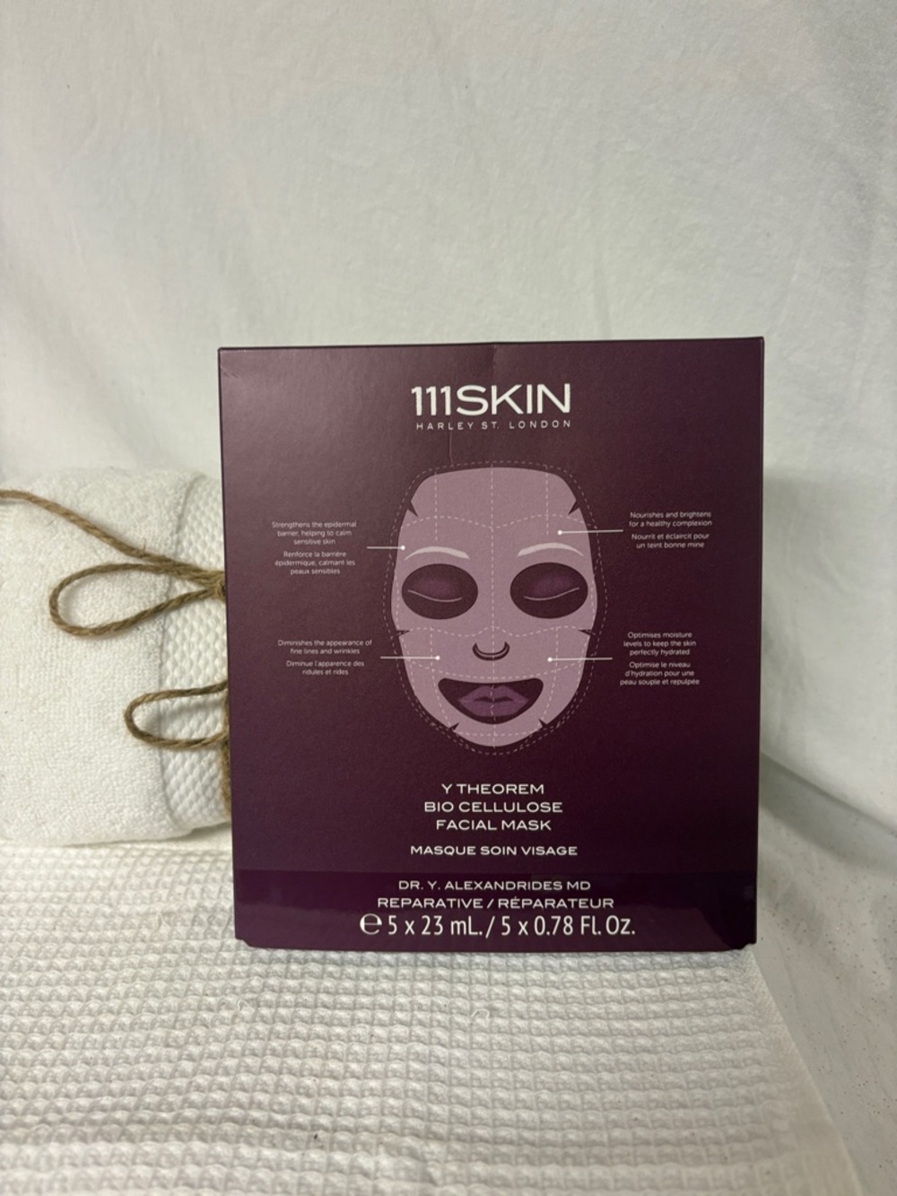 111SKIN |Y Theorem Bio Cellulose Facial Mask | New